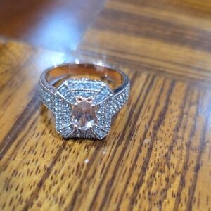 Elegant Silver and Gold Women's Ring